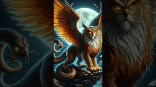 Incredible animal hybrid of lion and owl shortshybridanimalshybrid [upl. by Emmaline]