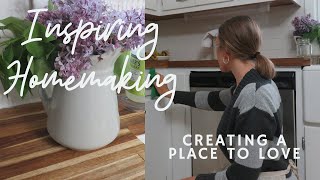 Inspiring Homemaking How to create an inviting home  My day of homemaking [upl. by Adneral351]