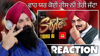 Reaction Style  Sidhu Moose Wala skilllife  Latest New Punjabi Song 2024 [upl. by Zanahs]