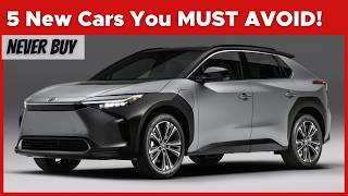 5 Worst New Cars In 2024 You Should Absolutely Avoid [upl. by Laehcimaj]