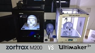 Ultimaker 2 vs Zortrax M200 der Vergleich  3DDrucker im Test [upl. by Narine404]