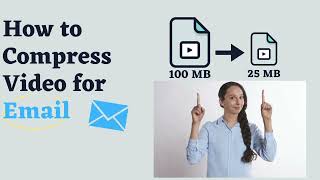 How to Compress A Video for Email  25 MB or Smaller [upl. by Nede862]