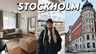 Moving to Stockholm Sweden 🇸🇪 my first impressions apartment tour amp exploring the city [upl. by Animsay18]