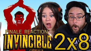 Invincible 2x8 REACTION  quotThought You Were Strongerquot  Episode 8 Season Finale [upl. by Mozza307]