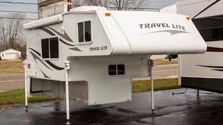 2012 Travel Lite 890 SBRX Ultra Pickup Camper  For Sale  Online Auction [upl. by Udele]