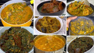 12 Nigerian Soup Recipes for your whole family Nigerian food [upl. by Inahpit]