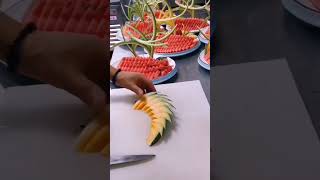 Super fruit platter watermelon decorations ideas trendingshorts [upl. by Nyahs]