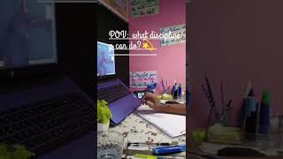 POWER OF DISCIPLINE 💪💫♥️ study motivation consistency viralvideo studymotivation discipline [upl. by Miun725]