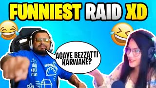 😂Girl Streamer Funny Reply to Sid Raid [upl. by Adnilema]