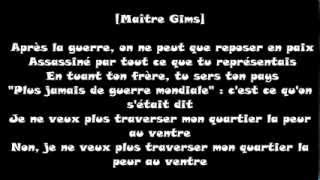 Maître Gims Où est ton arme [upl. by Enidanreb636]