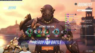 Overwatch 2 Aggro Doomfist Gameplay By Rank 1 Doomfist Parvis [upl. by Selokcin50]