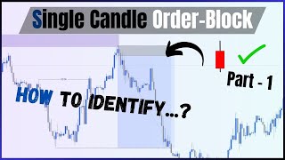 Single candle order block explained  most powerfull POI zone in the market [upl. by Elson]