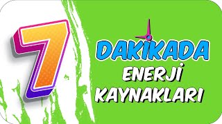 7dkda ENERJI KAYNAKLARI [upl. by Maribeth]