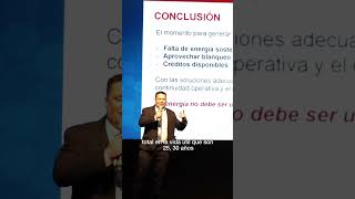 quotHoy un empresario donde menos previsibilidad tiene es con la energía eléctricaquot generacion [upl. by Idisahc]