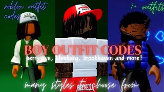 Berry avenue outfit codes for boys   bloxburg brookhaven and more  milked [upl. by Acireit]