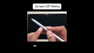 Capture Ideas Instantly Screen Off Memo on Galaxy Tab S10 Ultra ✍️� [upl. by Grider616]