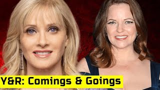 YampR Comings and Goings Tricia Cast amp Barbara Crampton are returning [upl. by Vasilis824]