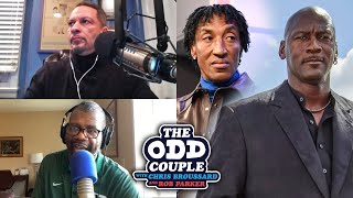 Scottie Pippen Says Michael Jordan Ruined Basketball  THE ODD COUPLE [upl. by Billie]