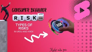 Risk in Consumer Behavior  Types of Risk [upl. by Olivann]