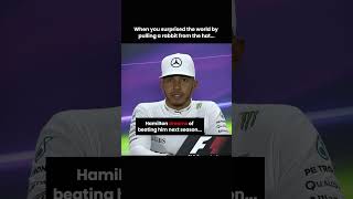 When Lewis Hamilton was unaware of Nico Rosbergs decision to retire from Formula 1 [upl. by Rozella270]