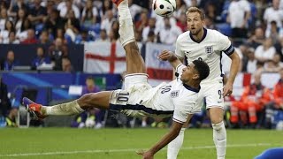 Jude Bellingham BICYCLE GOAL 905  England vs Slovakia 11 Extended Highlights  UEFA EURO 2024 [upl. by Mitman]