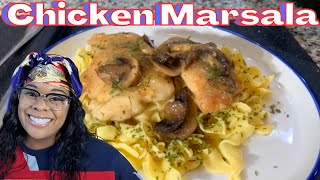 Chicken Marsala Recipe [upl. by Laeno883]