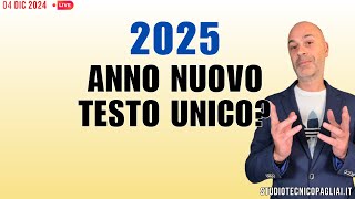 SANATORIE EDILIZIE 2025 NUOVO TESTO UNICO IN ARRIVO [upl. by Aikym]