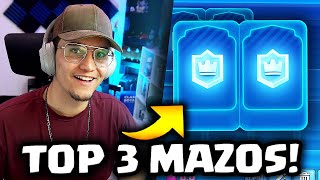 TOP 3 MAZOS IMPARABLES PARA DOBLE EVOLUCIÓN [upl. by Sholom700]