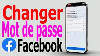 Comment changer le mot de passe Facebook  Changement de mot de passe Facebook [upl. by Synn]