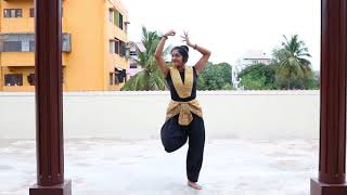 Shiva Tandava Stotram  Classical Dance  Bharatanatyam [upl. by Aniretake405]