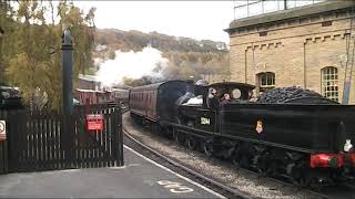 Keighley and Worth valley railway 2024 [upl. by Alaunnoif891]