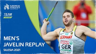 Mens Javelin Final  Team Championships Silesia 2021 [upl. by Garratt]