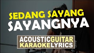 Mawar De Jongh  Sedang Sayang Sayangnya  Karaoke Akustik  I Jhacoustic [upl. by Patin670]