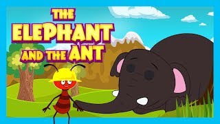 The Elephant And The Ant  Story For Kids Bedtime Story And Fairy Tales For Kids Kids Hut Stories [upl. by Pease]