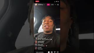 Fredo Bang Instagram Live Cruising [upl. by Rimisac125]