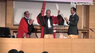 Sciences Po  Arnaldo Bagnasco et Jacques Drèze docteurs honoris causa [upl. by Fanechka]