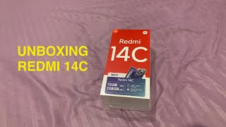 UNBOXING REDMI 14C  HP MURAH TAPI GAK MURAHAN [upl. by Gwenora]