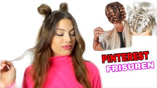 3 PINTEREST FRISUREN im Test Fail  Jasmina Plt [upl. by Bogart]