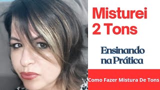 Vou Te Ensinar Misturar Tinturas Na PráticaConstruindo Uma Cor [upl. by Nysa310]