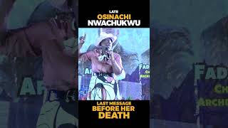 End time Warning  Osinachi Nwachukwu worship mosesbliss gospelmusic osinachinwachukwu [upl. by Acinorav]