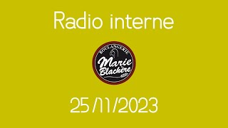 Marie Blachère La Radio  extrait radio interne [upl. by Dale]