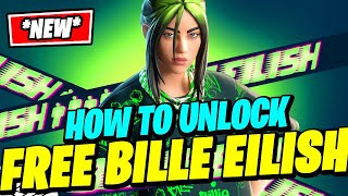 How to EASILY Collect Wristbands to UNLOCK BILLIE EILISH SKIN amp ALL FREE REWARDS in Fortnite Season3 [upl. by Darryn275]