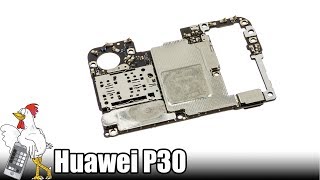 Guía del Huawei P30 Cambiar placa base [upl. by Afrika]