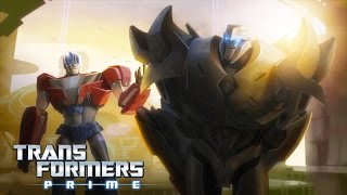 Transformers Prime  The Origin Story of Optimus Prime amp Megatron  Transformers Official [upl. by Sammer103]