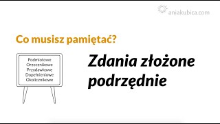 Zdania złożone podrzędnie wykresy [upl. by Trakas]