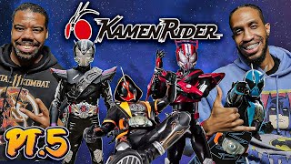 Reacting to Every Kamen Rider Henshin TransformationsAppearances Across the Years  Part 5 [upl. by Meehar273]