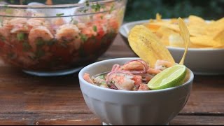 Ecuadorian Shrimp Ceviche [upl. by Mccowyn759]