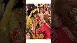 Eman crying at Mehndi 😥 rajab trending viral foryou [upl. by Burrus]