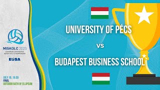 University of Pécs vs Budapest Business School [upl. by Lose]