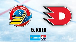 NHL 24  Vítkovice  Pardubice  TELH 5 Kolo  PS5XSX [upl. by Eaneg]